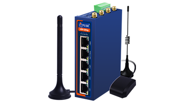 USR-G806p Dual-Qualcomm industrial 4G router with RS232 and RS485